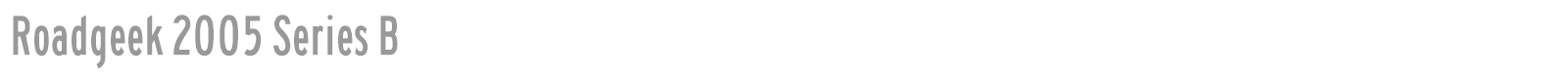 Roadgeek 2005 Series F font preview